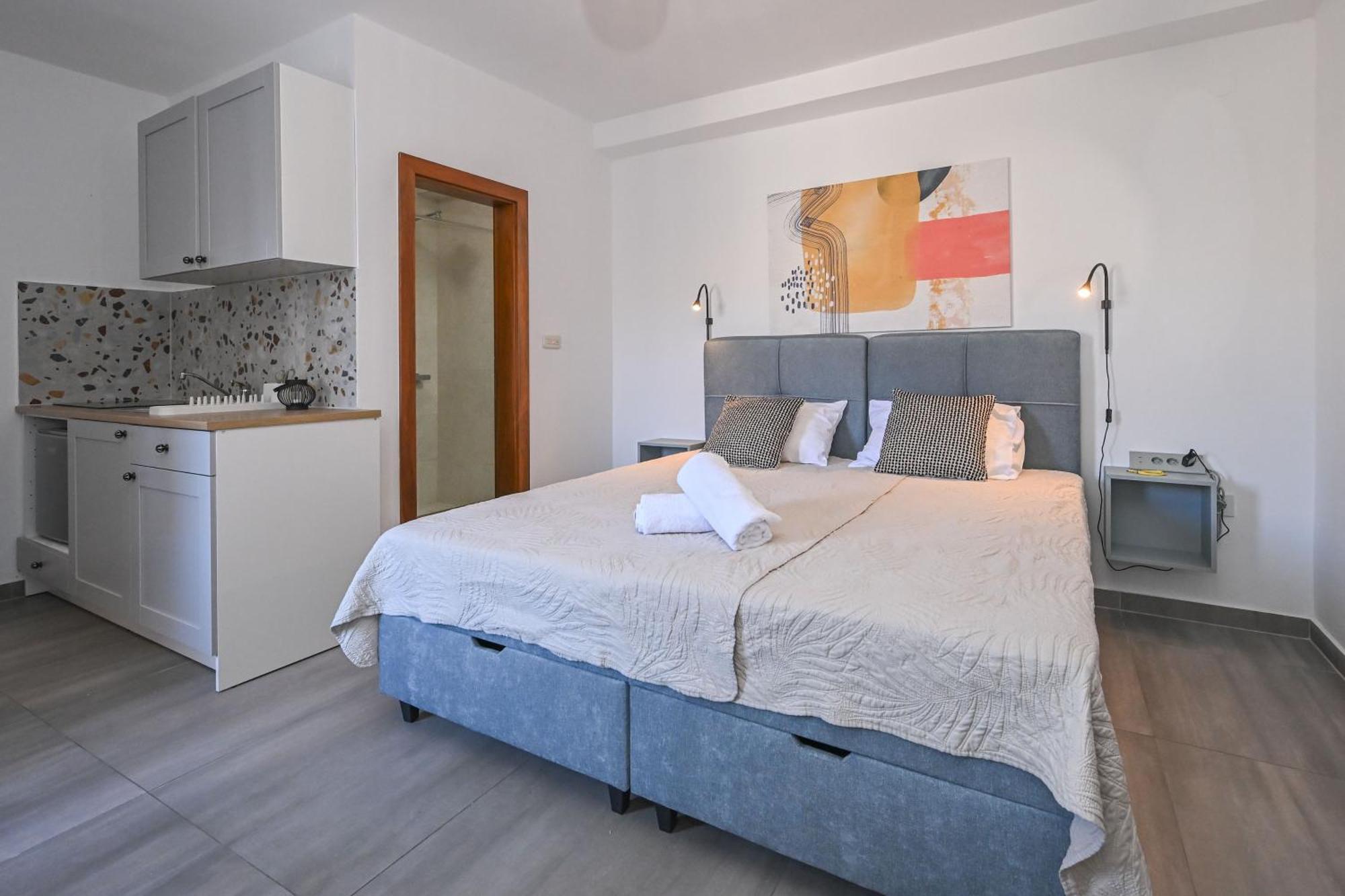 Il Centro Apartments Novalja Buitenkant foto
